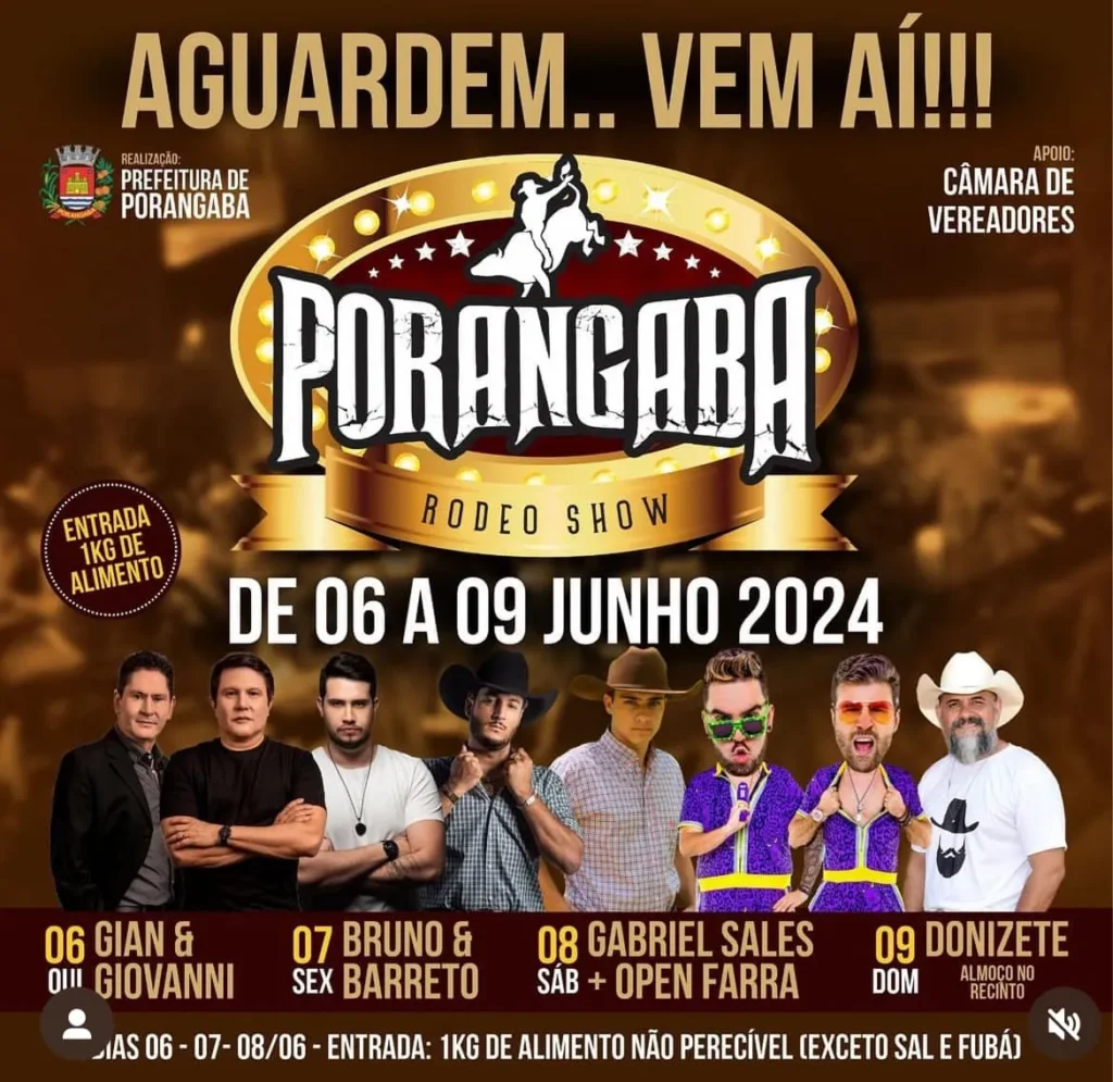 Porangaba Rodeo Show 2024